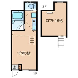 メゾネート上松の物件間取画像